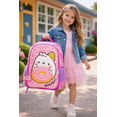 thumbnail image 3 of Mochila Escolar Primaria para Niña Molang color Rosa, 3 of 6