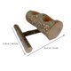thumbnail image 4 of Comedero para pájaros, comedero de madera para loros, percha de madera, comedero para pájaros, cuenco de comida para pájaros, 4 of 5