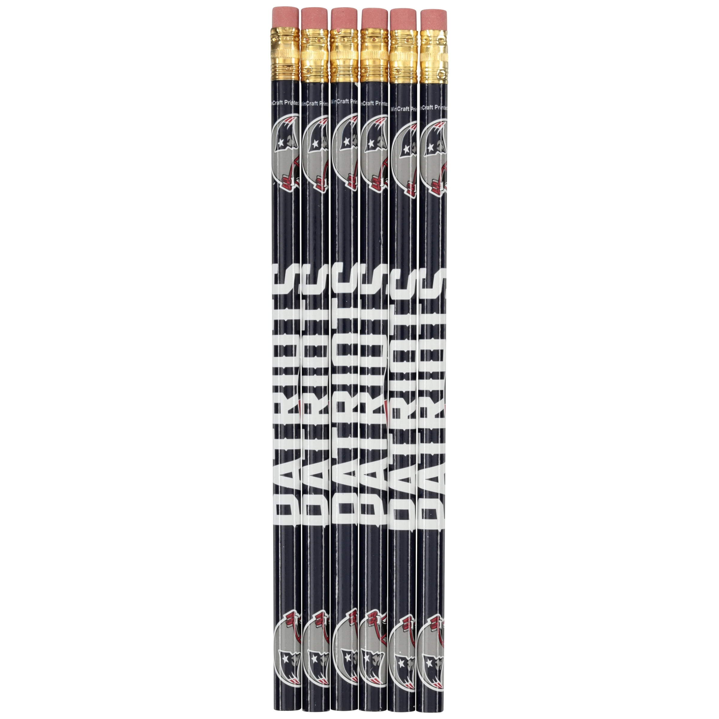 NFL Patriots Pencils 6 ct Pack