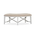 thumbnail image 6 of Magnussen Heron Cove Curved Bench with Upholstered Seat, 6 of 6