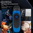 thumbnail image 2 of Flute Harmonica Guitar Accompaniment Electronic Simple Learning Brass Musical Instrument Accessories,1 x 1 x Handle 1 x Connecting cable 5 x Membranes 1 x Adapter,Blue, 2 of 8