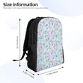 thumbnail image 4 of Cauagu Sequins Print Backpacks,Travel Daypack Casual Laptop Backpack Bookbag Fits 15 Inch Computer for Men Women, 4 of 8