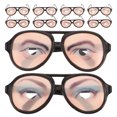 thumbnail image 1 of KAKOWELY 10 gafas de Halloween con forma de ojo, divertidas, de broma, para disfrazarse, para fiestas de Halloween., 1 of 5