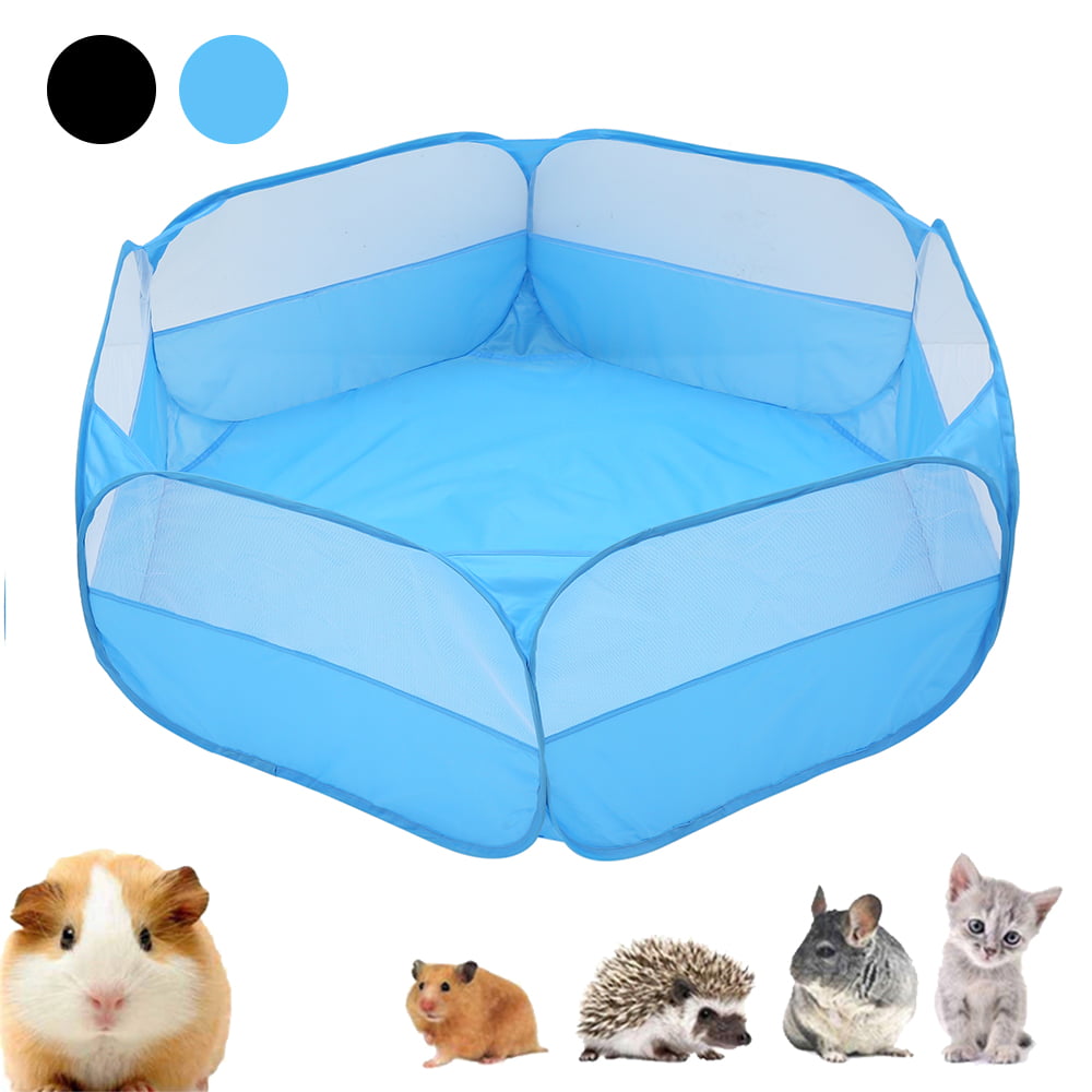 Pop Open Small Animal Exercise Playpen Portable Hamster Guinea-Pigs Fence 