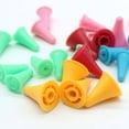 thumbnail image 4 of 20pcs/set Rubber Cone Shape Knit Knitting Knitting Needles Cap Needles Cap Tips Point Protectors Craft Sewing Needlework Accessories Random Color, 4 of 9