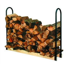 Panacea Products 4867289 Black Powder Coated Steel Log Rack Panacea Products 4867289 Black Powder Coated Steel Log Rack