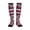 3 Black, variant on Compression Socks Women Men Vintage Hawaiian Flag Knee High Support Circulation Socks for Running Travel