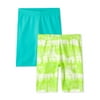 The Children's Place Girls Solid & Printed Bike Shorts, 2-Pack, Sizes 5-16