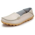 thumbnail image 4 of Womens Loafers Comfort Flats Shoes Slip-on Casual Woman Shoe No-Slip Genuine Leather Walking Sneakers, 4 of 6