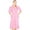 Pink Collar, variant on JEFFRICO House Dresses for Women with Pockets - Lightweight Breathable Short Sleeve Muumuu & Nightgowns - Snap Front Housecoat and Dusters for Women Plus Size