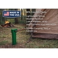 thumbnail image 4 of AnchorStake 12”  Tent, Tree & Canopy Garden Stakes, Heavy-Duty ABS Rust-Free Ground Anchors, Green, 10-Pack, 4 of 7