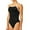 Black / White, variant on TYR Hexa Diamondfit Women's Swimsuit: Black/White 32