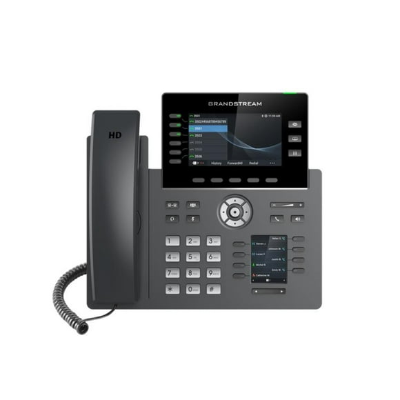 Grandstream GRP2616 IP Phone | 6 Lines, 6 SIP Accounts | 4.3-Inch Color Display | Wi-Fi 5 | Dual-port Gigabit Ethernet with Integrated PoE