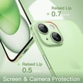 thumbnail image 4 of JETech Ultra Slim (0.35mm Thin) Case for iPhone 15 6.1-Inch, Camera Lens Cover Full Protection, Lightweight Matte Finish PP Hard Minimalist Case, Support Wireless Charging (Green), 4 of 6