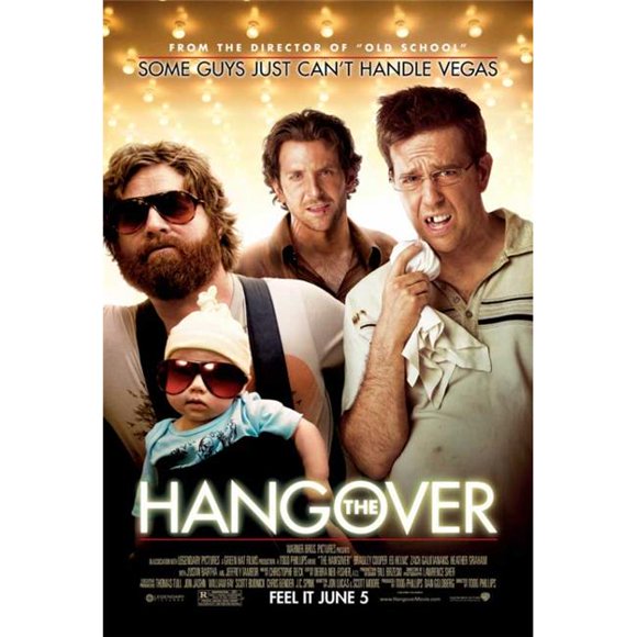Pop Culture Graphics MOVEJ4777 The Hangover Movie Poster, 11 x 17