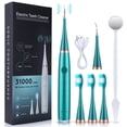thumbnail image 1 of HLONK 6 in 1 Electric Teeth Cleaner Dental Calculus Remover Scaler Tooth Cleaning Tool Teeth Whitening Device Oral Care  White, 1 of 7