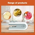 thumbnail image 3 of Mini Bag Sealer, 2026 New 2 in 1 Magnetic Food Sealer, USB Rechargeable Chip Bag Sealer Heat Seal Tool, Portable Handheld Snack Sealer Bag Sealing Machine for Snacks and Vegetables (Gray), 3 of 7