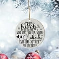 thumbnail image 5 of Luxcidy 1PCS Round Friendship Ornament, Circular Acrylic Friend Gift, Best Friend Christmas Present, for Holiday Gift Exchange, Memorable Bestie Keepsake for Christmas Tree Decorating Parties(C), 5 of 7