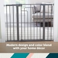 thumbnail image 5 of Safety 1st Contemporary Tall-and-Wide Gate, Grey, 5 of 14