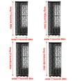 thumbnail image 3 of BQBQERT Color Lace Sheer Window Curtain Warp Knitted Sheer Window Drape Light Filtering, 3 of 18