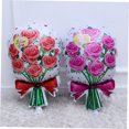 thumbnail image 4 of unbranded 6Ud Globos Decorativos De Aluminio Con Flores De Rosa Para Fiestas Y Eventos Especiales, 4 of 7