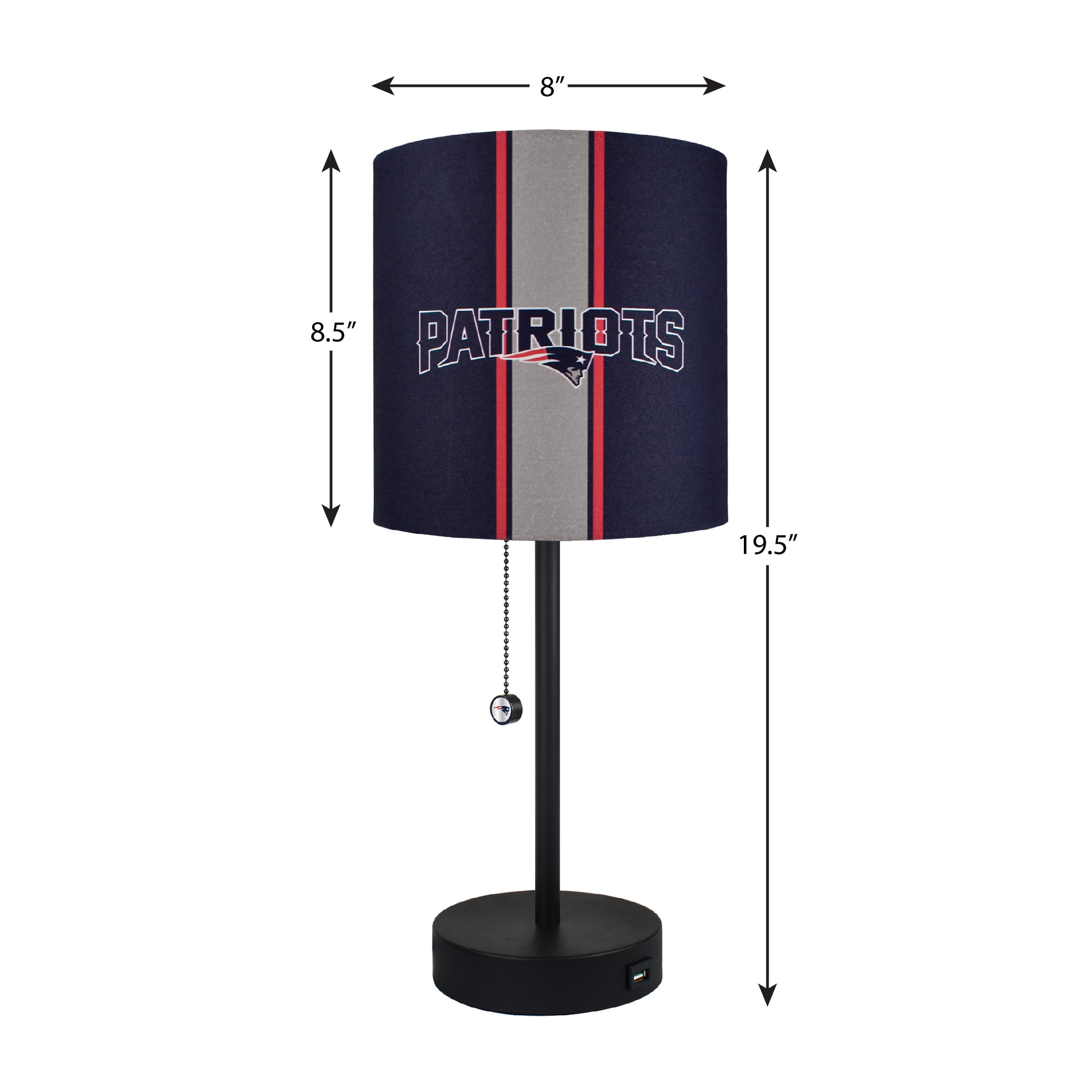 NEW ENGLAND PATRIOTS Football Table Lamp (Handcrafted) - munimoro.gob.pe