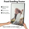 thumbnail image 2 of Americanflat 12x18 Poster Frame with Shatter-Resistant Glass 3 Pack Front Loading Metropolitan Photo - Black, 2 of 7