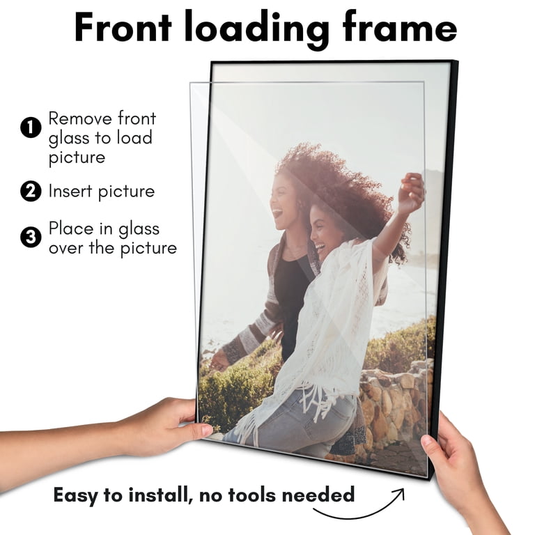Americanflat 12x18 Poster Frame with Shatter-Resistant Glass 3
