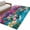 Pink Turquoise, variant on 3'x5' Area Rugs, Spring Floral Indoor Outdoor Area Rug for Living Room Bedroom, Oil Painting Abstract Art Botanical Washable Bathroom Rugs Kitchen Floor Carpet Mats Home Decor Aesthetic
