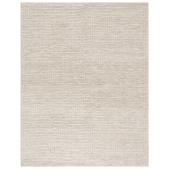SAFAVIEH Natural Fiber Sheryll Solid Area Rug, Ivory, 11' x 15'