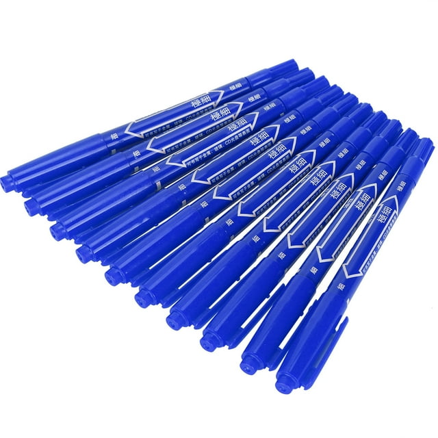 Markers, QuickDrying Permanent Markers Permanent Markers with 10Pcs for Drawing, Sketching