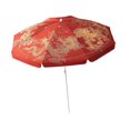 thumbnail image 3 of Sombrilla de patio al libre, toldo para sombrilla, protección solar, impermeable, fácil de instalar, sombrilla de playa de estilo chino para Rojo, 3 of 8