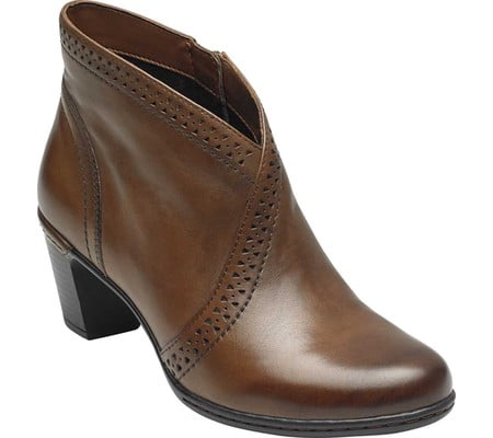 rockport cobb hill rashel v cut bootie