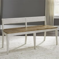 Farmhouse Reimagined White Bench (RTA)
