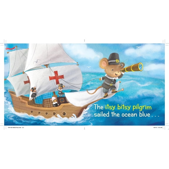 Pre-Owned The Itsy Bitsy Pilgrim (Board book) 1481468529 9781481468527