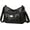 Black, variant on Womens Crossbody Bag Soft Leather Handbags Multi Pocket Satchel Waterproof Hobo Shoulder Bag Messenger Bag