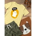 thumbnail image 3 of Funny Ghost Doodle. Boo T-Shirt Toddler -Image by Shutterstock,  4 Toddler, 3 of 4