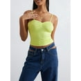 thumbnail image 3 of Biezeib Women Camisole, Sleeveless Tops Backless Solid Slim Fit Summer Vest for Party Club, 3 of 6