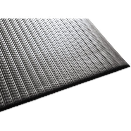 Guardian 24030502 Air Step Antifatigue Mat, Polypropylene, 36 x 60, Black