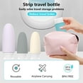thumbnail image 2 of Rirool 18 Pack TSA Approved Travel Bottles Set, Leak Proof Silicone Containers with Jars, Spray Bottles, Accessories & Clear Toiletry Bag for Shampoo, Lotion & Toiletries, 2 of 9