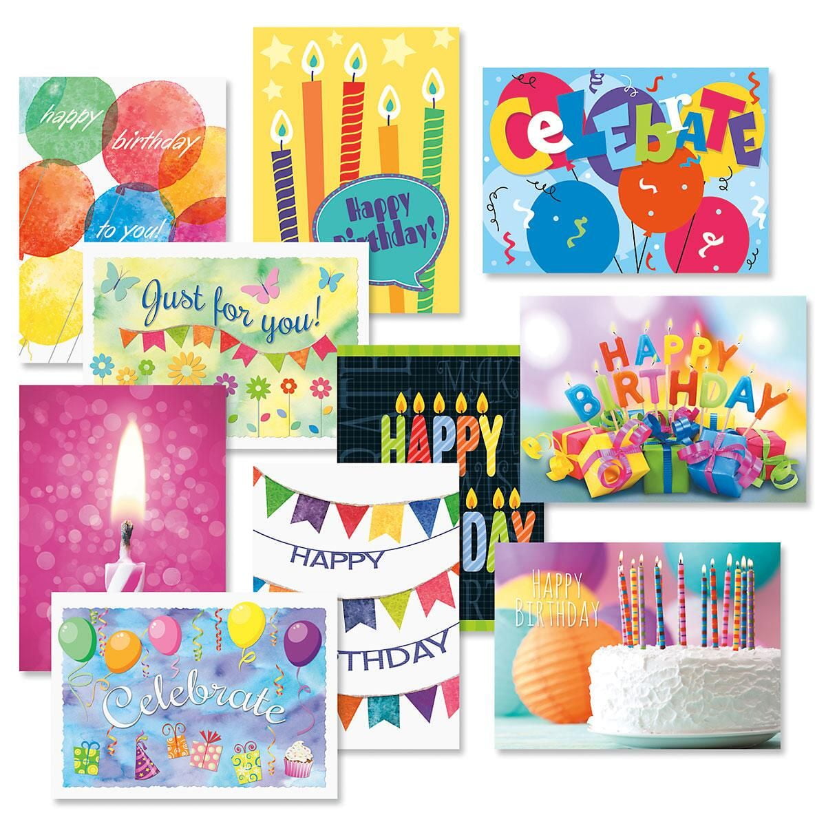 Birthday Cards 5x7 inch Handcrafted Sold as Eaches