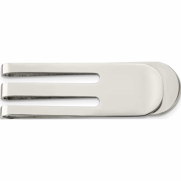 Stainless Steel Polished Money Clip (53 X 16) Made In China -Jewelry By Sweet Pea