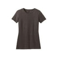 thumbnail image 2 of District ® Women's Perfect Blend ® Tee. DM108L - Heathered Brown Size 4XL, 2 of 3