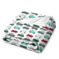 Morris Minors Print Throw Blanket heavy to sleep Luxury Brand Picnic