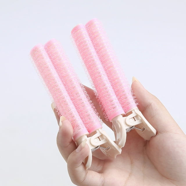 FOCUSNORM 2 Pcs Femmes Juniors Pinces Racines Volumisantes Double Couche Rouleaux à Cheveux Duveteux