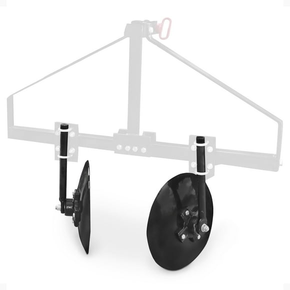 Field Tuff 43 Inch Disc Cultivator Garden Bedder Hiller For 3 Point Tractor