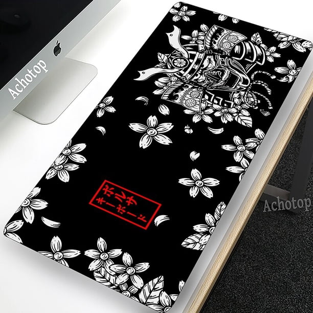 Alfombrilla de ratón grande para Gamer, alfombrilla de ratón con estampado HD de dragón, alfombrilla de escritorio para juegos XXL, alfombrilla de goma con borde bloqueado, Alfombra de mesa de 100x50c LIUWENJING unisex