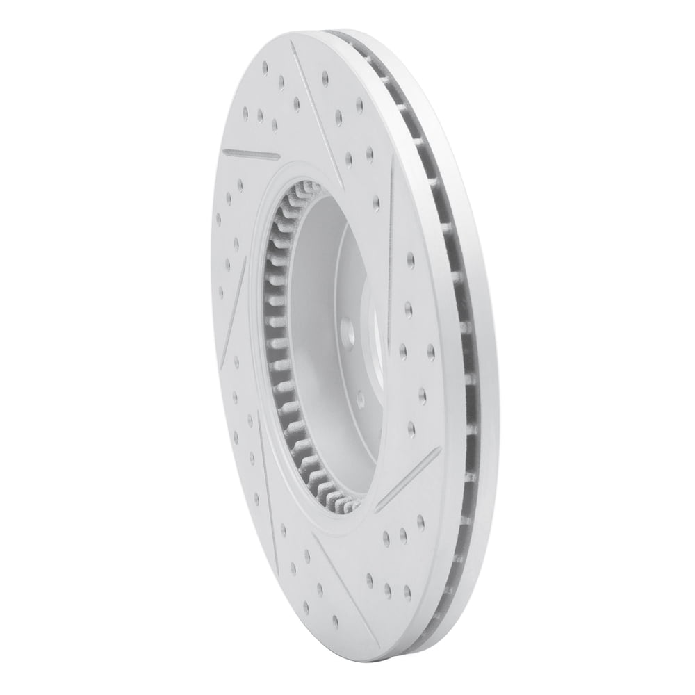 Dynamic Friction Company 830-54059L DFC Geoperformance Rotor - Drilled and Slotted