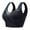 Black, variant on AJGRHE Women Wireless Sleep Bra Seamless Lace Bandeau Bra for Support and Shaping Comfortable Fixed Cup Wireless Design L Pink
