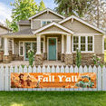 thumbnail image 4 of Decorative Design Fall Banner Seasonal Decoration Happy Fall Y'all for Autumn Celebration Indoor Decoration Outdoor Decoration, 4 of 9
